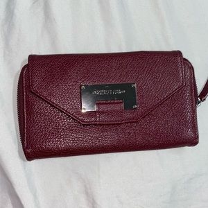 Cute dark purple wallet